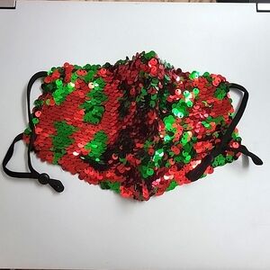 Washable Sequin Mask 'NWT'
